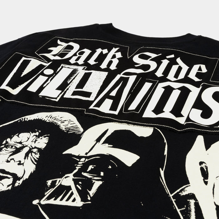 Star Wars By Shoe Palace Villains Washed Mens Short Sleeve Shirt (Grey/Black)