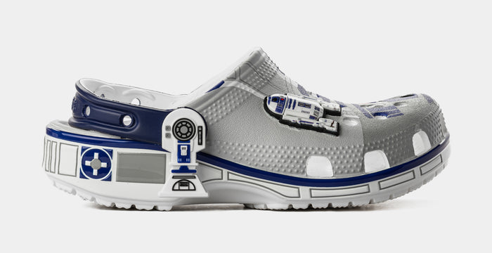 Star Wars R2-D2 Classic Clog Preschool/Grade School Sandals (White/Blue/Light Grey)