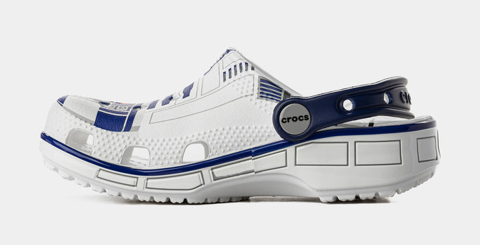 Star Wars R2-D2 Classic Clog Preschool/Grade School Sandals (White/Blue/Light Grey)