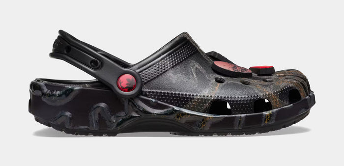 Stranger Things Classic Clog Mens Sandals (Black/Red)