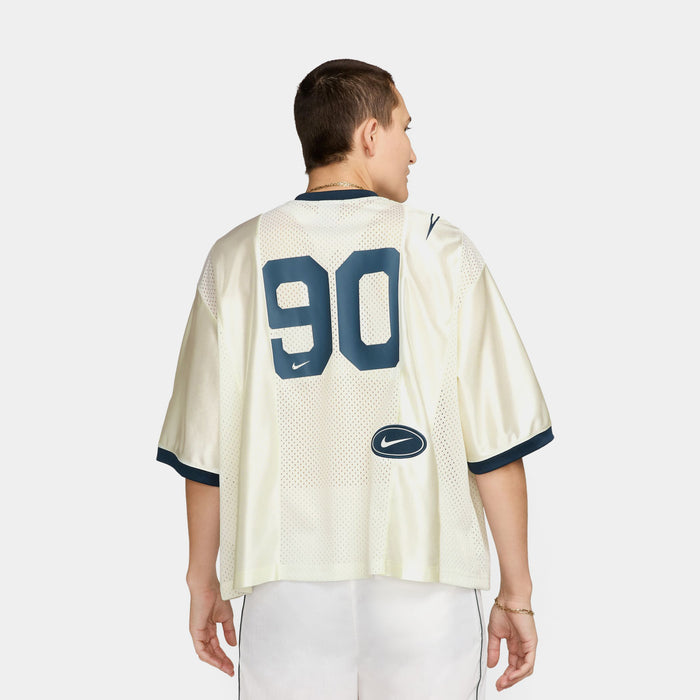 Street Oversized Graphic Womens Jersey (Sail/Armoury Navy)