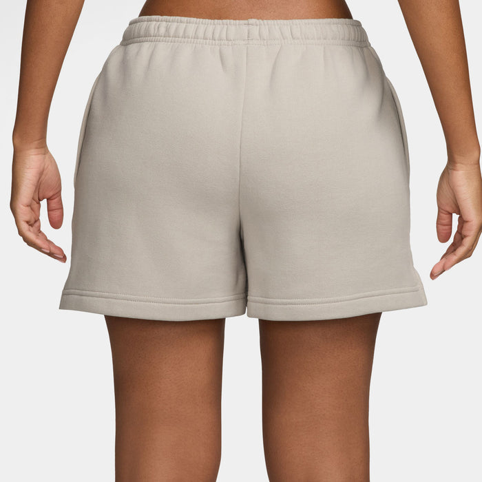 Studio Fleece Medium Weight Mid Rise Woimens Shorts (Cream II/Sail)