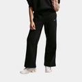 Studio Fleece Open Hem Grade School Pants (Black/White)