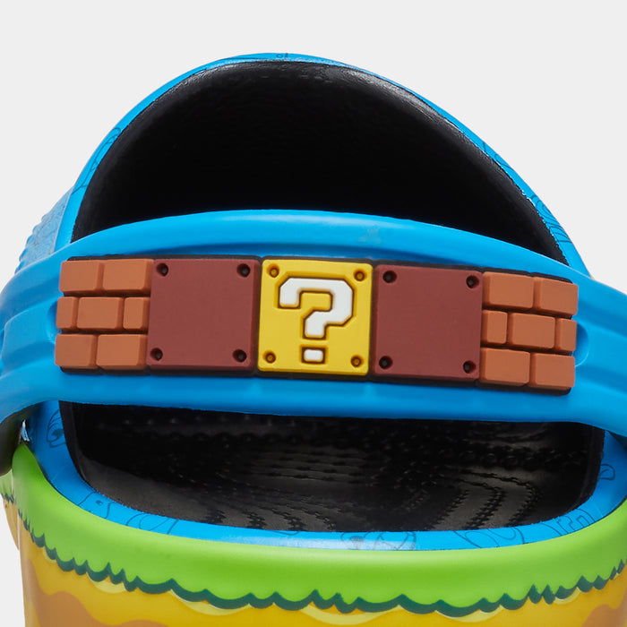 Super Mario Classic Clog Infant Toddler Sandals (Blue/Green) Free Shipping