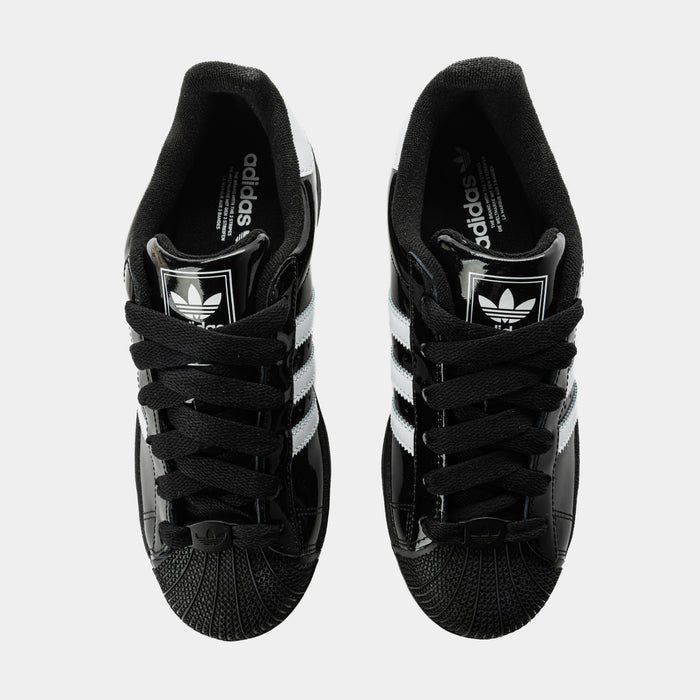 Superstar II Grade School Lifestyle Shoes (Black/White)