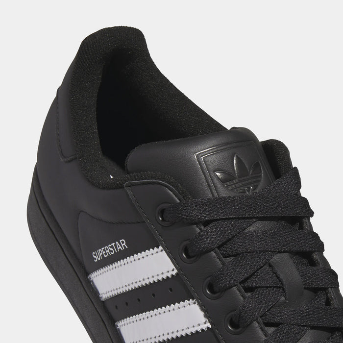 Superstar II Metallic Black Mens Lifestyle Shoes (Black)