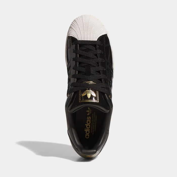 Superstar II Patent Mens Lifestyle Shoes (Black/Core Black/Off White)