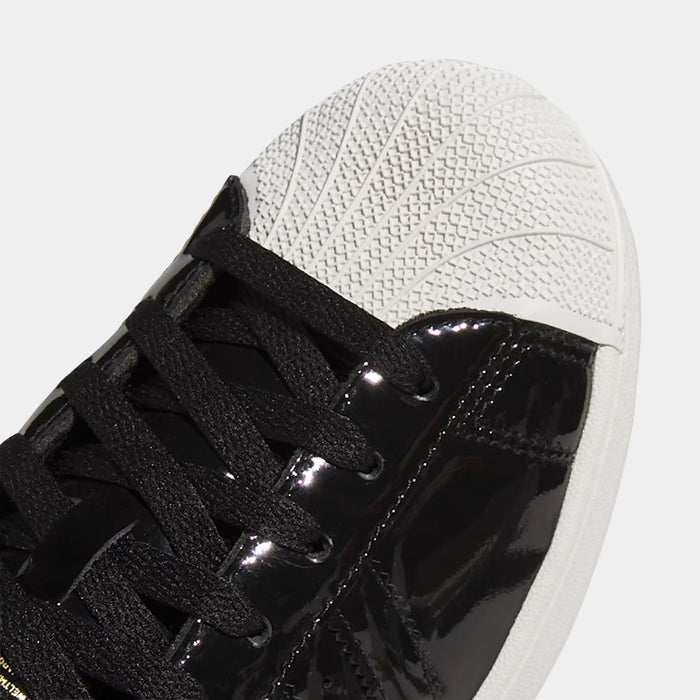 Superstar II Patent Mens Lifestyle Shoes (Black/Core Black/Off White)