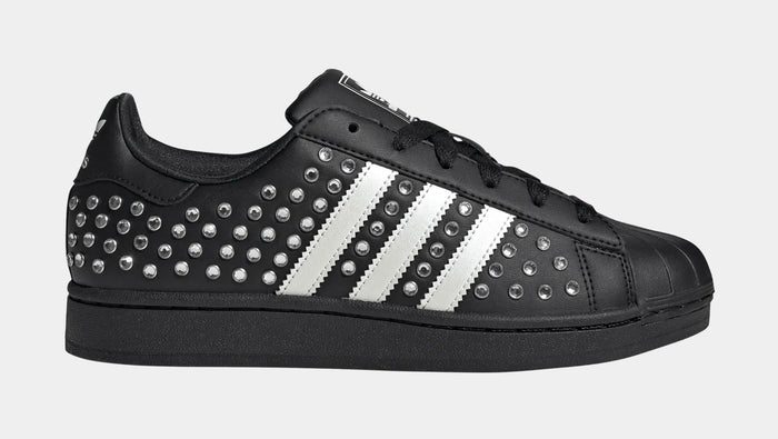 Superstar II Studded Womens Lifestyle Shoes (Core Black/Zero Metalic/Core Black)