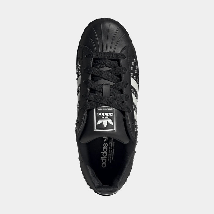 Superstar II Studded Womens Lifestyle Shoes (Core Black/Zero Metalic/Core Black)