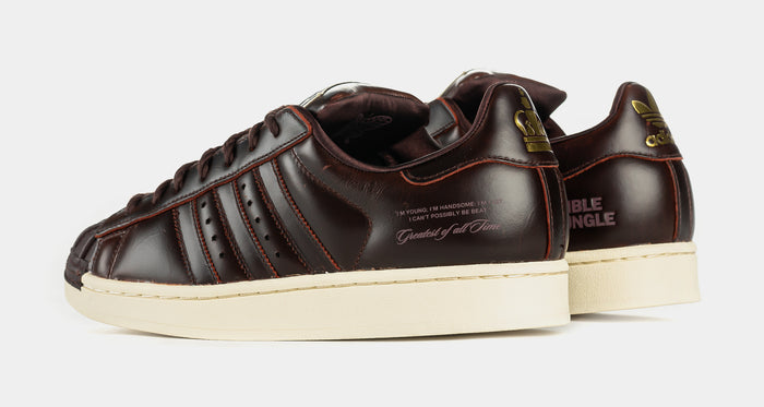 Superstar II x Muhammad Ali Mens Lifestyle Shoes (Dark Brown/Cream White)
