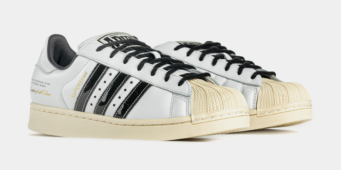 Superstar II x Muhammad Ali Mens Lifestyle Shoes (Footwear White/Core Black/Gold Mat)