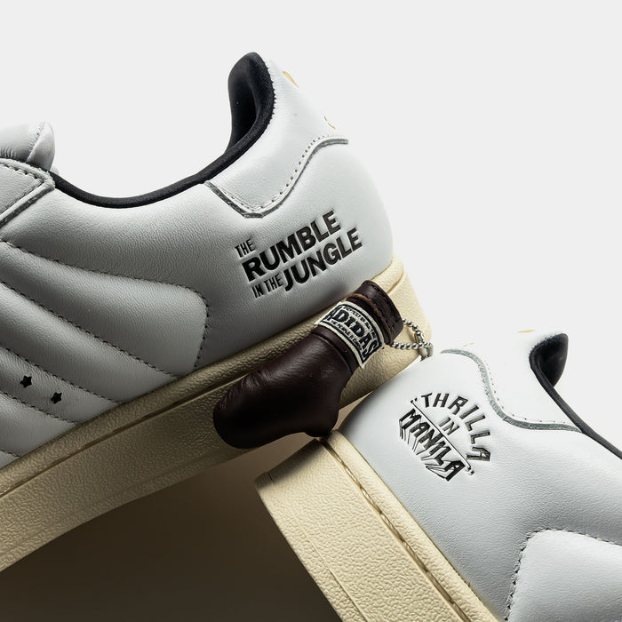 Superstar II x Muhammad Ali Mens Lifestyle Shoes (Footwear White/Core Black/Gold Mat)