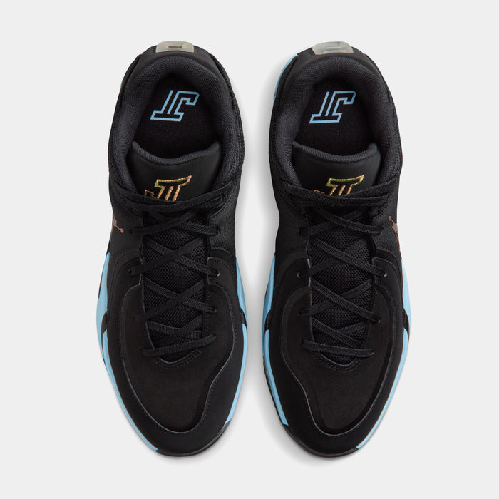 Tatum 4 Black And Ice Blue Mens Basketball Shoes (Black/Ice Blue)