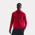 Tech Fleece Windrunner Full Zip Mens Jacket (Gym Red/Black)