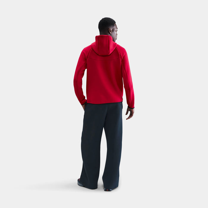 Tech Fleece Windrunner Full Zip Mens Jacket (Gym Red/Black)
