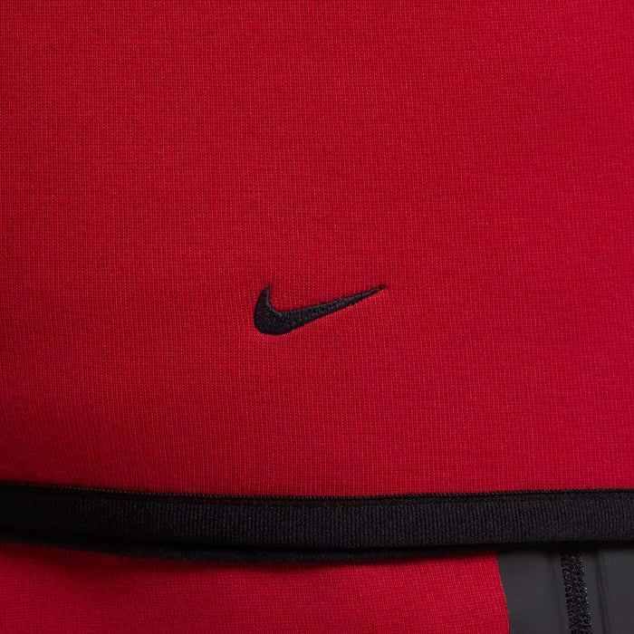 Tech Fleece Windrunner Full Zip Mens Jacket (Gym Red/Black)