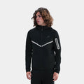 Tech Full Zip Fleece Windrunner Reflective Accents Mens Jacket (Sequoia/Black)