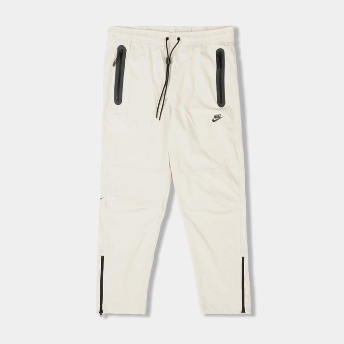 Tech Woven Mens Pants (Beige/Black)