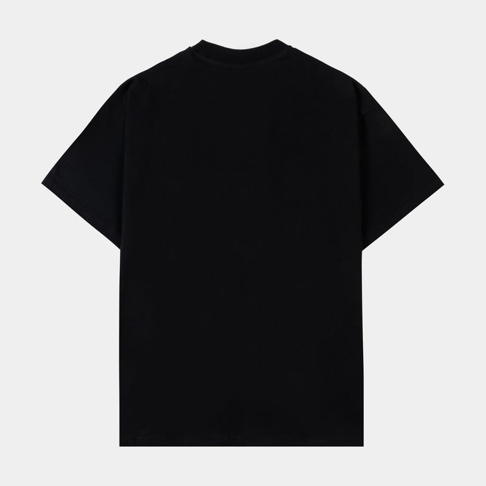 Temptation Mens Short Sleeve Shirt (Black/White)