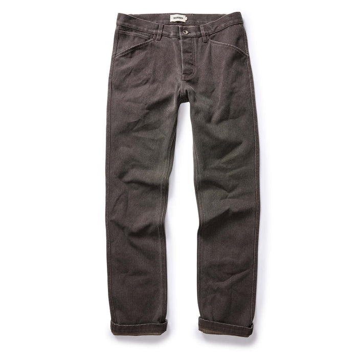 flatlay of The Camp Pant in Soil Chipped Canvas