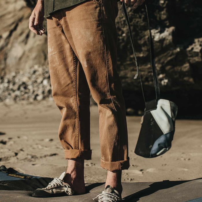 The Camp Pant in Washed Sawdust