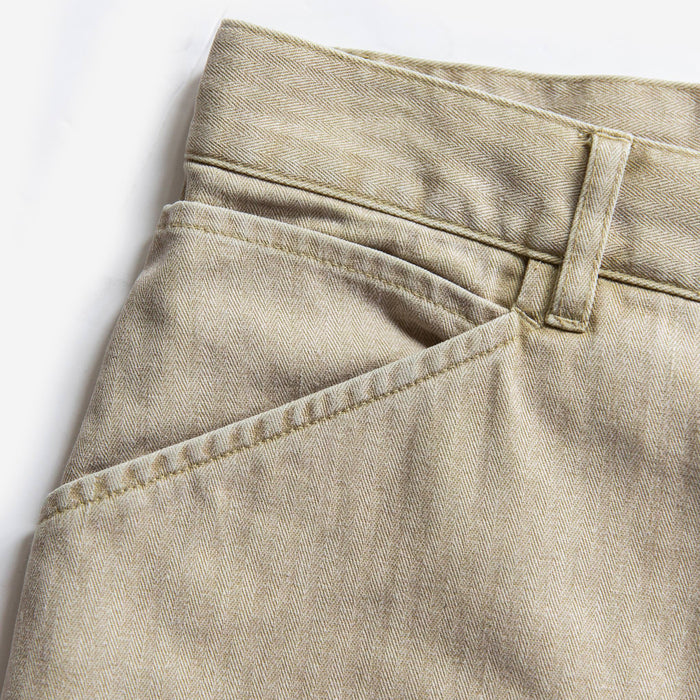 material shot of pocket detail