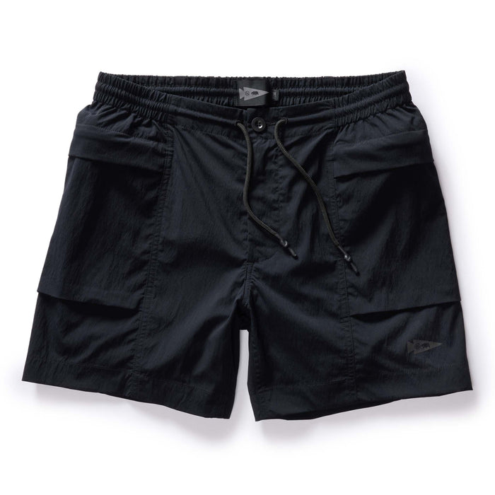 flatlay of The Challenge Cargo Short in Black