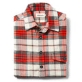 flatlay of The Crater Shirt in Engine Plaid