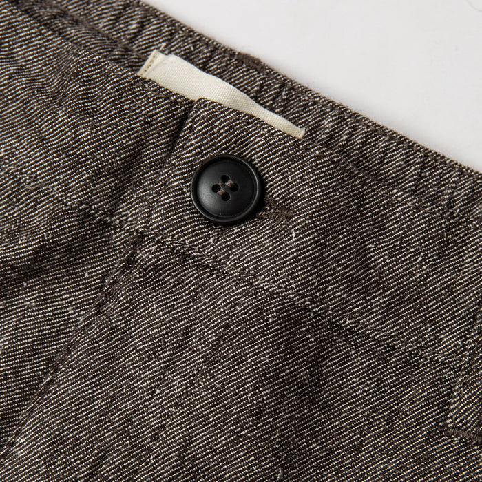 material shot of button