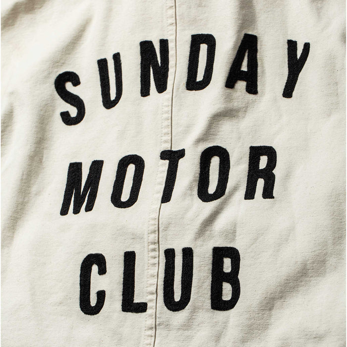 The Fourtillfour Ojai Jacket in Natural Reverse Sateen