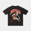 The Goat Grade School Short Sleeve Shirt (Gray/Red)