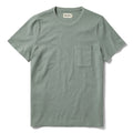 flatlay of The Heavy Bag Tee in Slate