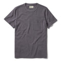 flatlay of The Heavy Bag Tee in Smoke