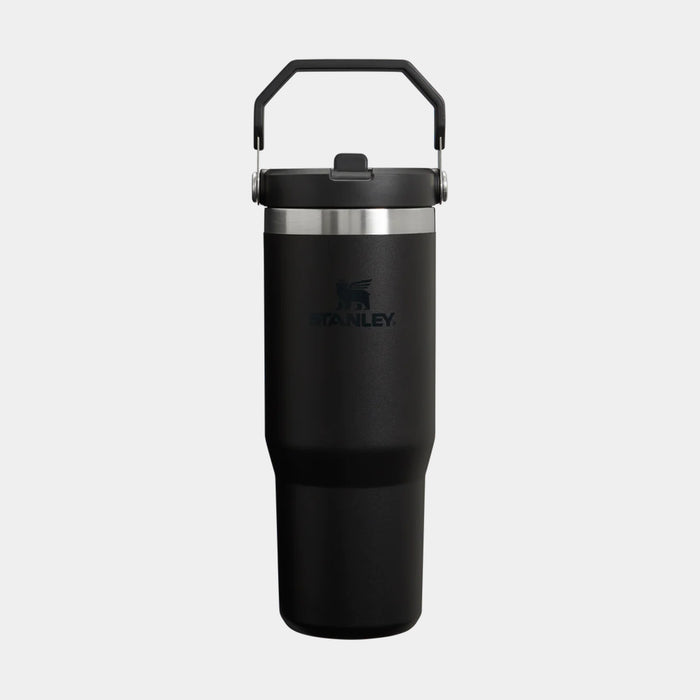 The IceFlow Flip Straw 2.0 Tumbler 30oz (Black)