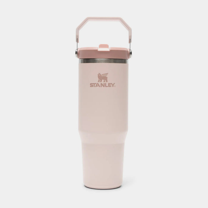 The IceFlow Flip Straw 2.0 Tumbler 30oz (Rose Quartz)