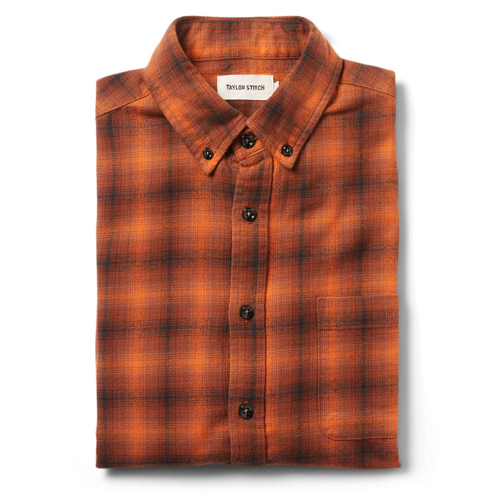 flatlay of shirt folded