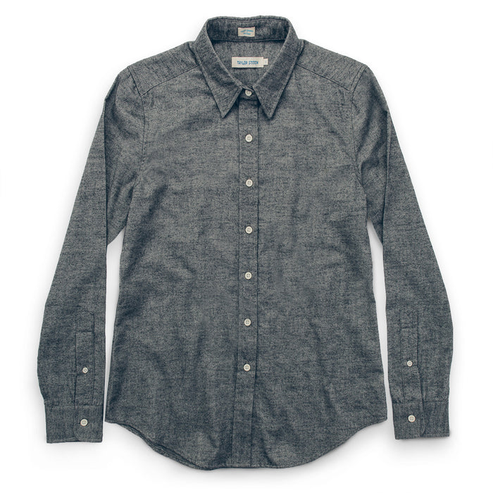 The Katherine in Charcoal Brushed Cotton