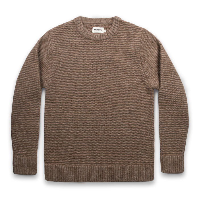 The Link Stitch Crew in Oatmeal Alpaca