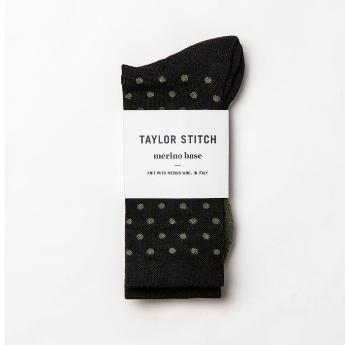flatlay of socks with packaging