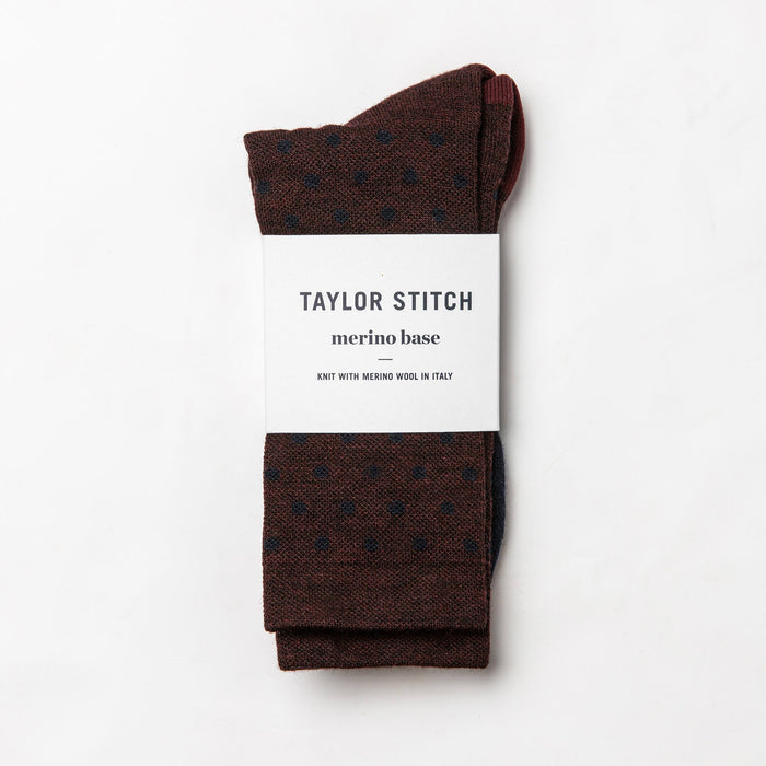 flatlay of socks with packaging