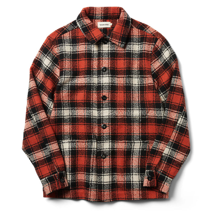flatlay of jacket from front