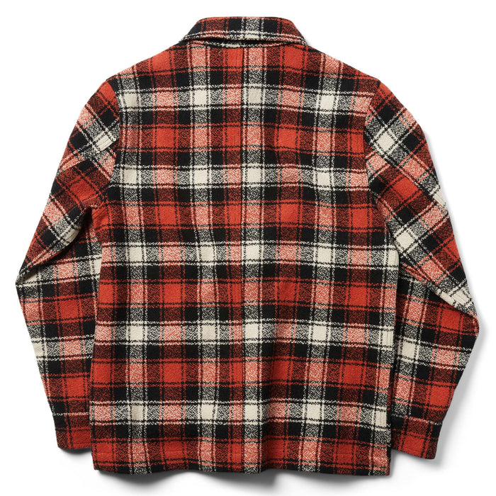 flatlay of jacket from back