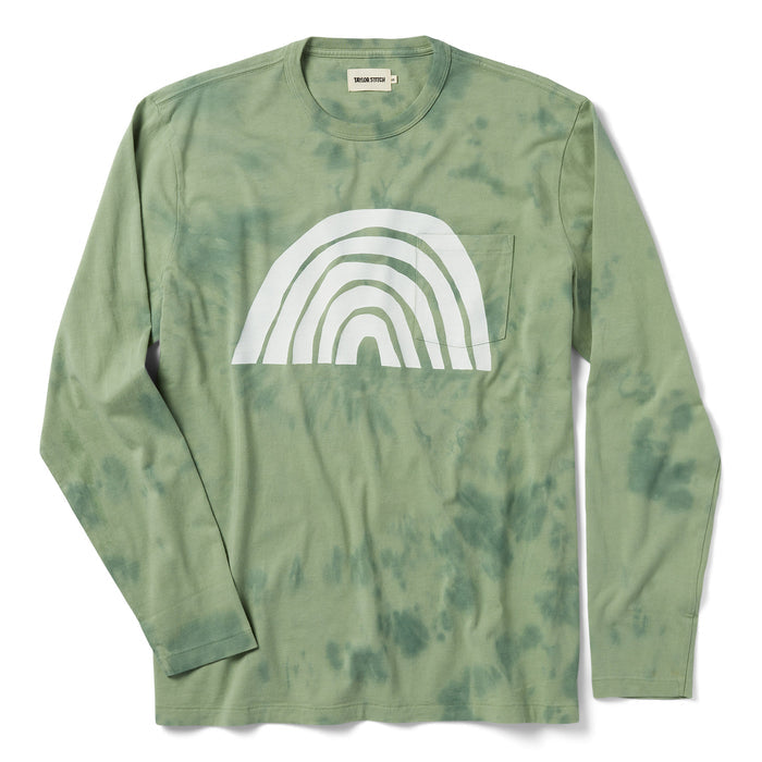 flatlay of The Organic Cotton Long Sleeve in Ecology Center