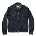The Pacific Jacket in Indigo Silk Denim