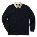 flatlay of The Rugby Shirt in Dark Navy