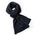 The Scarf in Navy Baby Yak