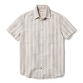 flatlay for The Short Sleeve California in Dusty Rose Stripe