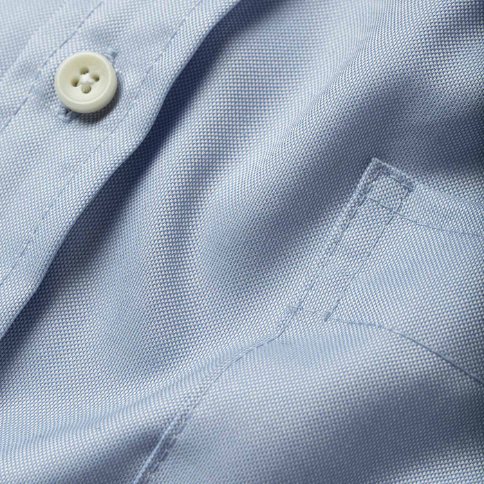 The Short Sleeve Jack in Washed Blue Oxford