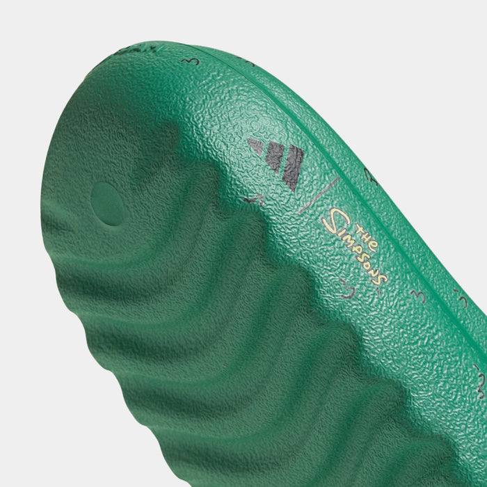 The Simpsons Adilette Lumia Slide Mens Sandals (Court Green/Core Black/Cloud White)